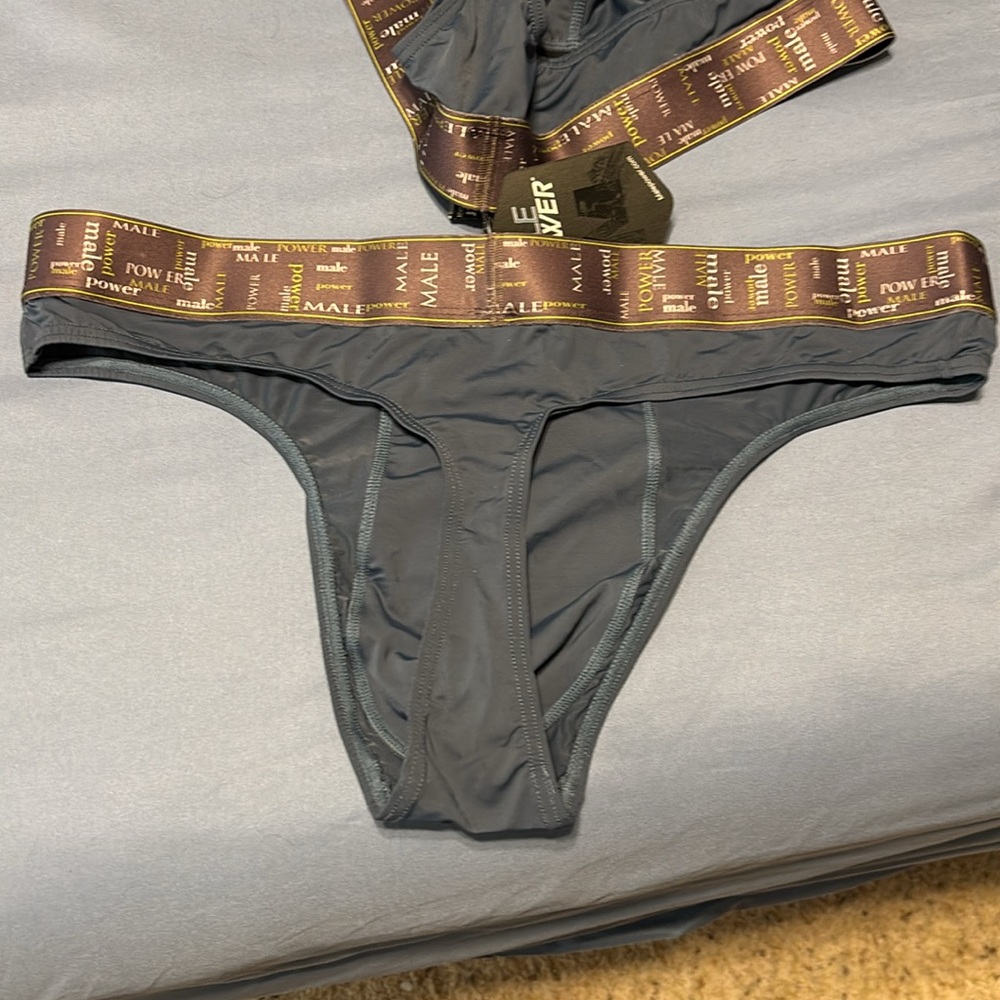 Male Power Thong 2 pack (#15) - Picture 3 of 4